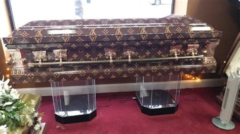 casket louis vuitton|louis vuitton coffin price.